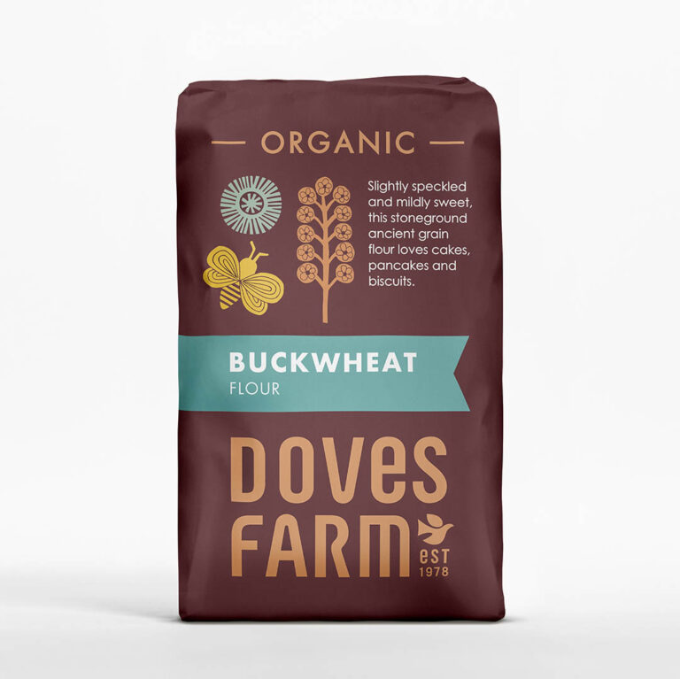 Doves Farm Organic Wholegrain Buckwheat Flour 1kg