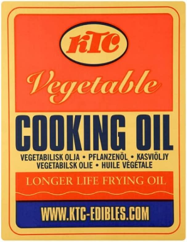 KTC Vegetable Oil (Bottle in Box) 20ltr