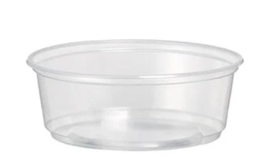 Dispolite Microwavable Clear Deli Container 500 x 8oz