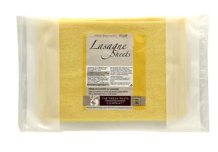 Fresh Egg Lasagne Sheets 250gm