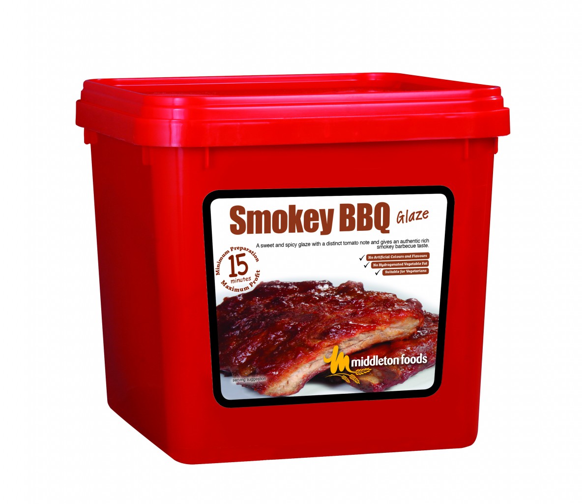 Smokey BBQ Meat Powder Glaze 2.5kg