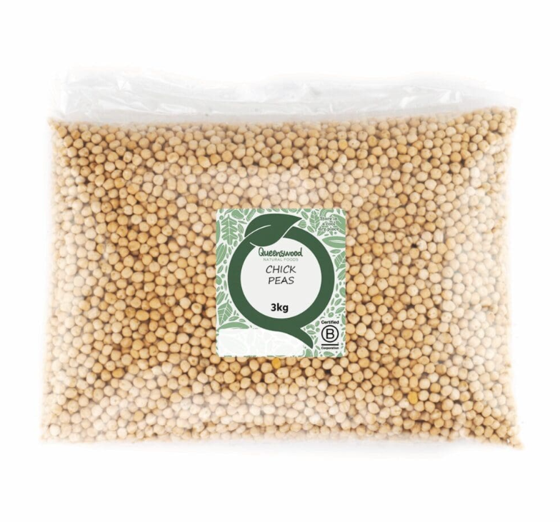 Queenswood Dried Chick Peas 3kg