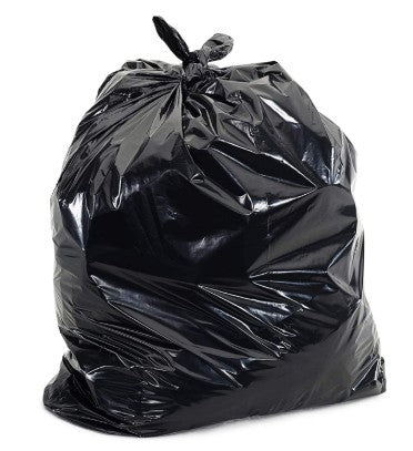 Medium Duty Black Refuse Sacks 1 x 200