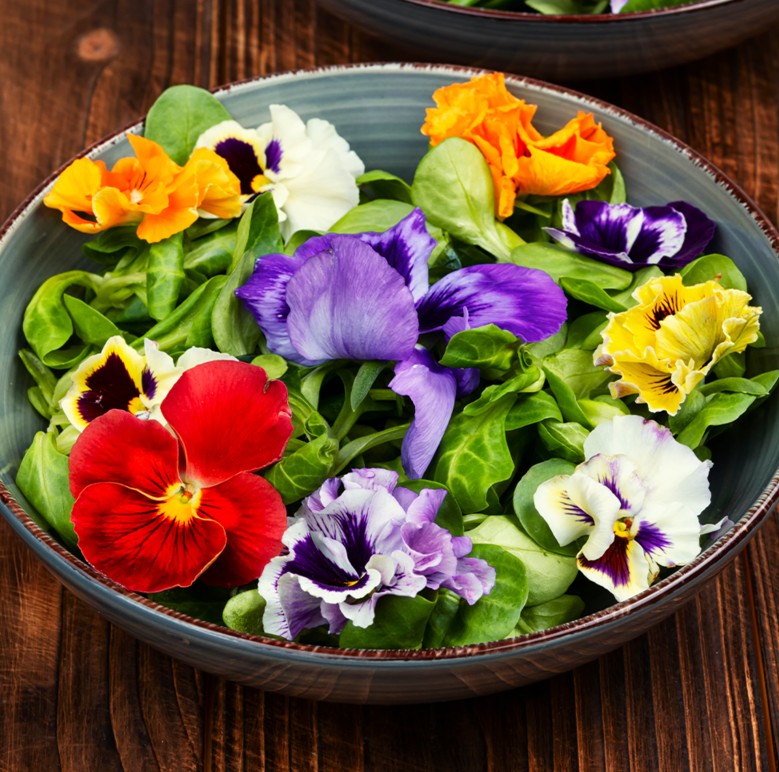 Fresh Edible Flowers 20gm - TO ORDER ONLY
