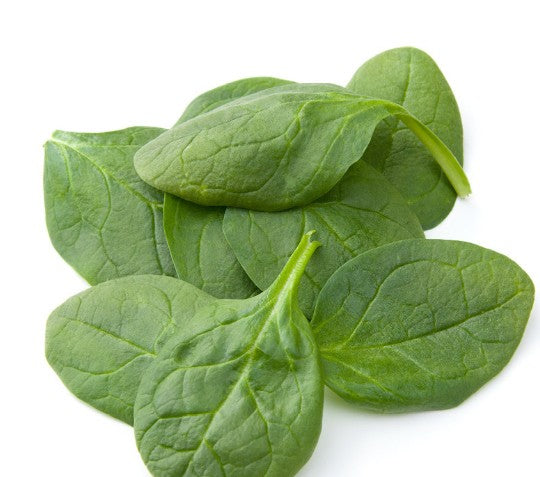 Fresh Large Leaf Spinach 1kg - TO ORDER ONLY