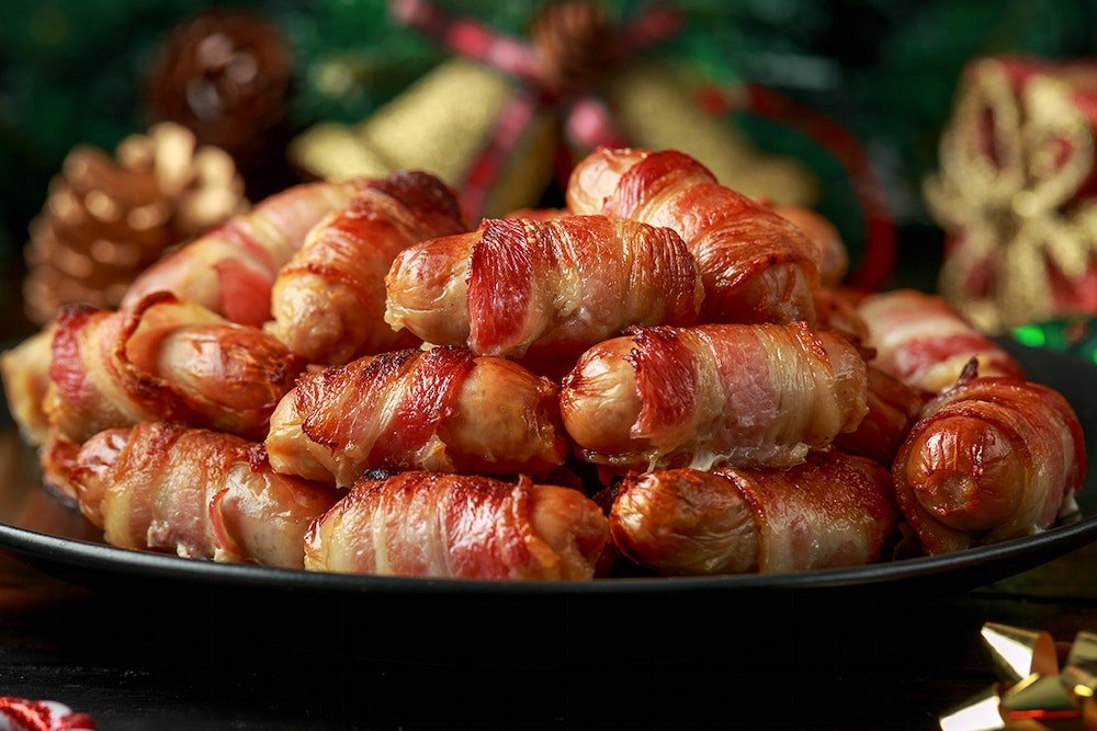 Frozen Grumpy Pig Raw Pigs In Blankets 90 x 28gm