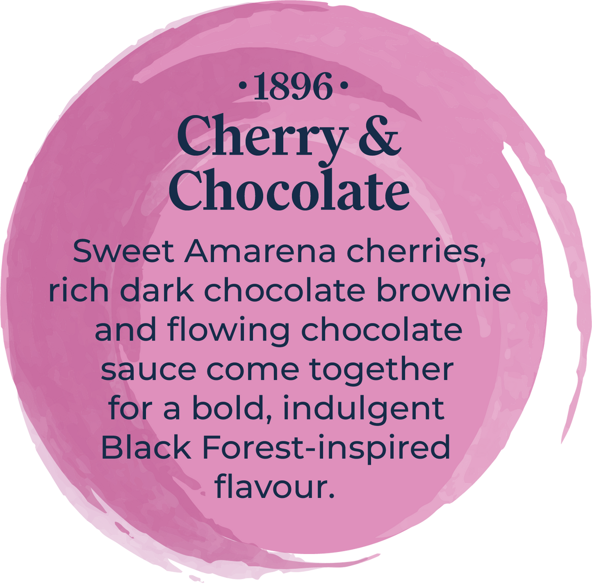 Sussex Ice Cream 1896 Cherry & Chocolate 5ltr - NEW RECIPE