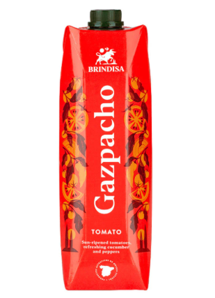 Brindisa Tomato Gazpacho 1ltr - TO ORDER ONLY
