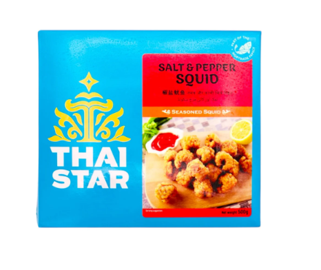 Frozen Thai Star Salt & Pepper Squid 500gm