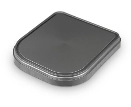 Plastic Napoli Silver Ice Cream Container Lid 384 x 2.5ltr