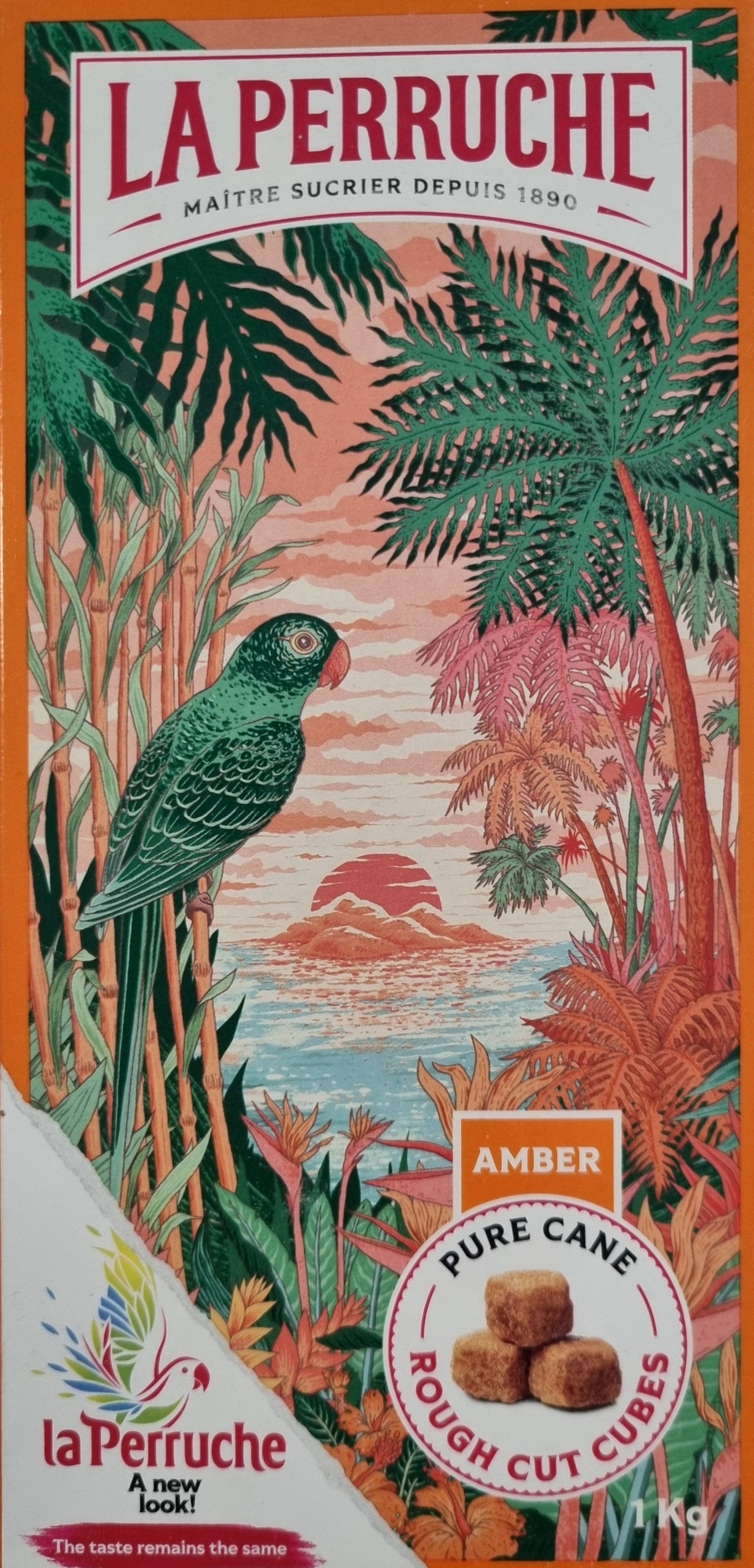 La Perruche Rough Cut Brown Sugar Cubes 1kg