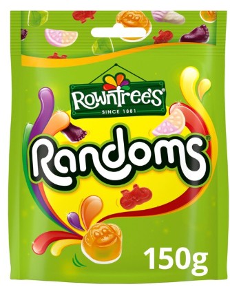 Rowntrees Randoms Pouch Bag 9 x 150gm
