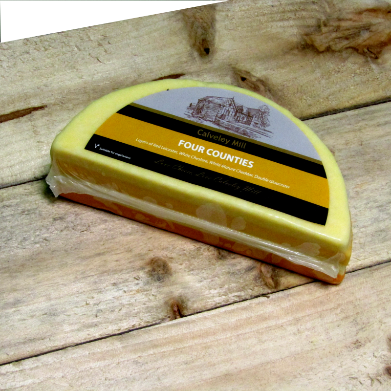 Calveley Mill Four Counties Cheddar 1kg - TO ORDER ONLY