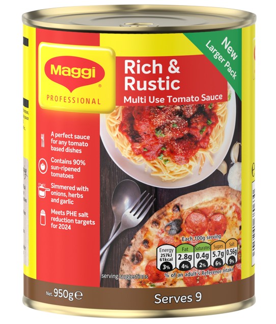 Maggi Rich & Rustic Tomato Sauce 950g