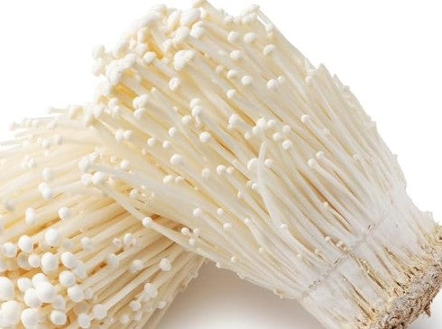 Fresh Enoki Mushrooms 1kg - TO ORDER ONLY