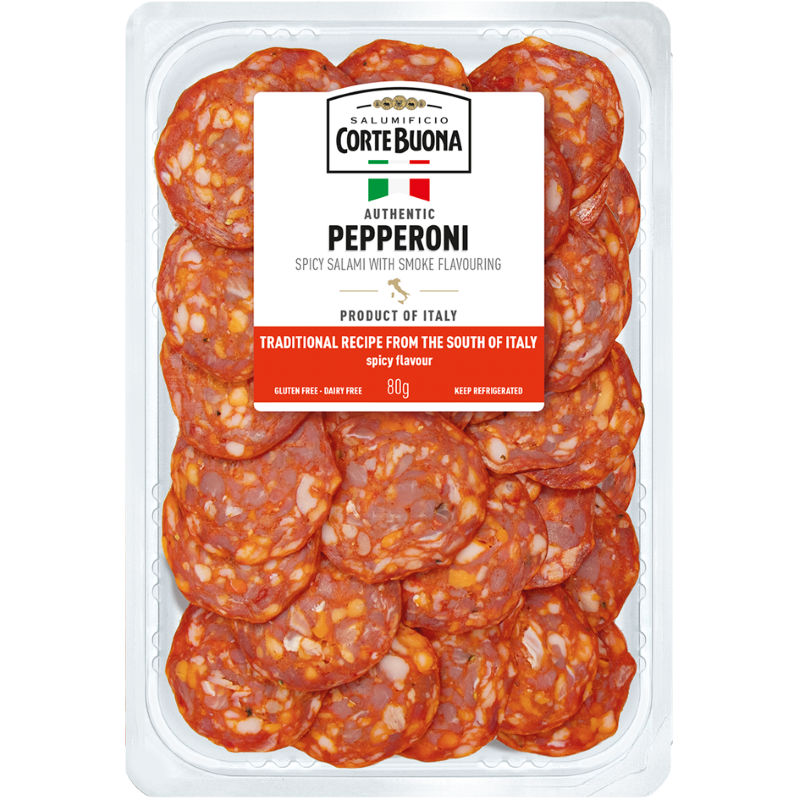 Corte Buona Italian Sliced Pepperoni 1kg
