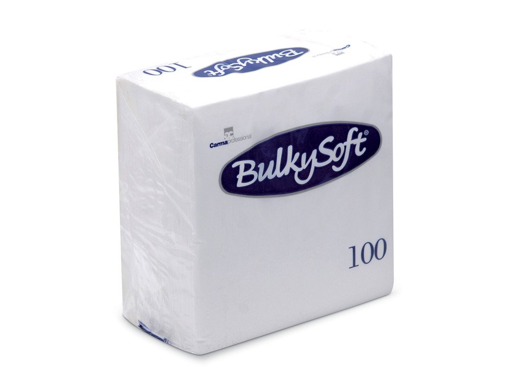 Bulky Soft White 2ply Cocktail Napkins 2000 x 24cm x 24cm