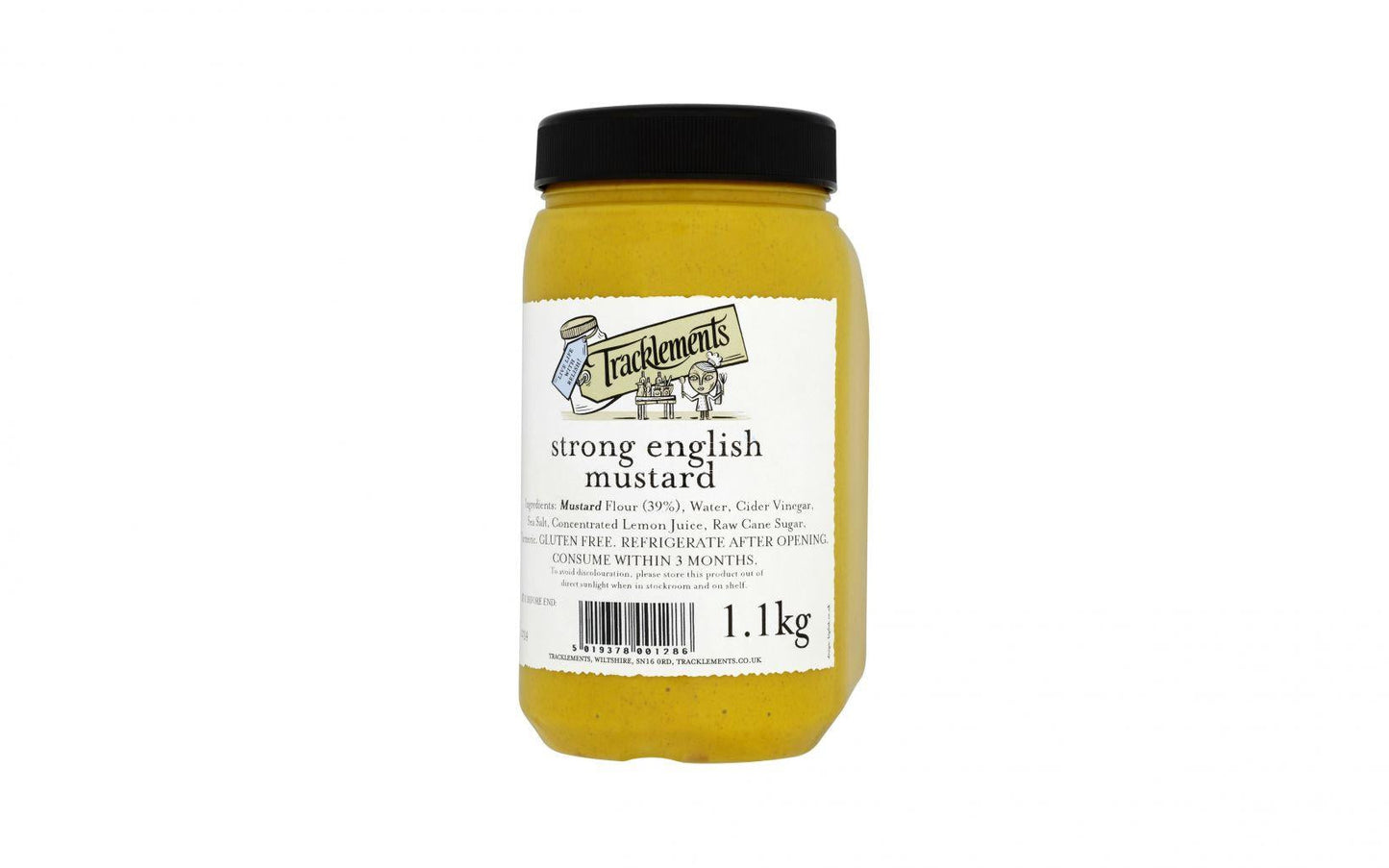 Tracklements Strong English Mustard 1.1kg - TO ORDER ONLY