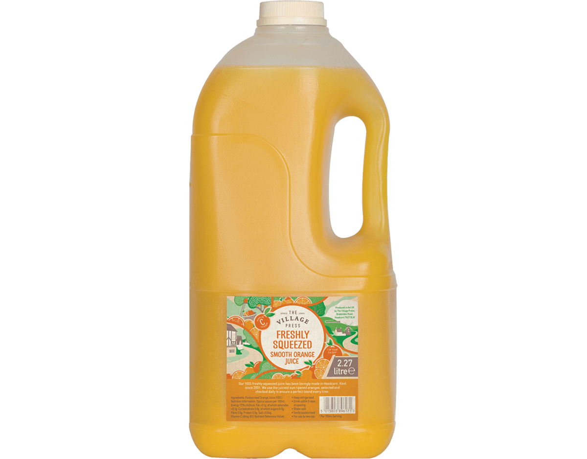 Village Press Fresh Orange Juice 2.27ltr