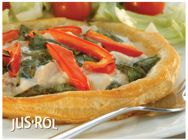 Frozen Jus-Rol Puff Pastry Rounds 96 x 54gm / 6inch