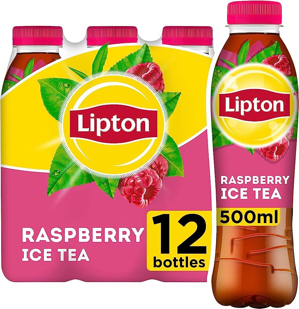 Lipton Raspberry Ice Tea 12 x 500ml - TO ORDER ONLY