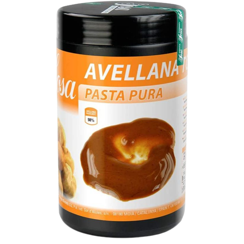 Sosa Pure Roasted Hazelnut Paste 1kg - TO ORDER ONLY