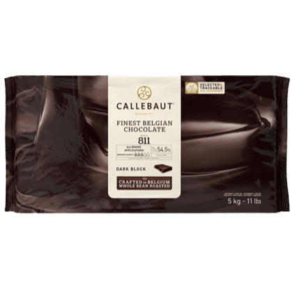 Callebaut Dark 54.5% Chocolate Block 5KG