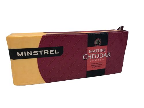 Minstrel Mature White Cheddar 5kg