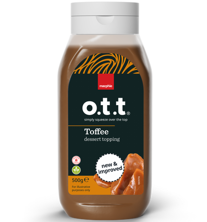 OTT Toffee Dessert Topping Sauce 500gm