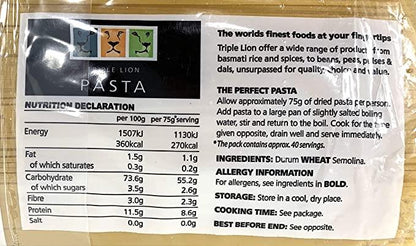 Triple Lion Spaghetti Pasta 3kg