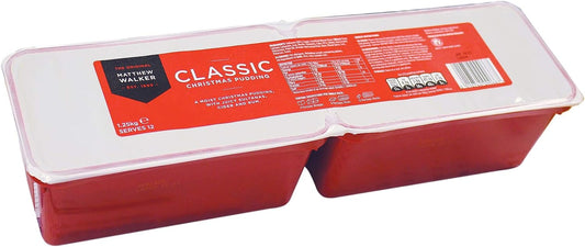 Matthew Walker Classic Christmas Pudding Loaf 1.25kg Red
