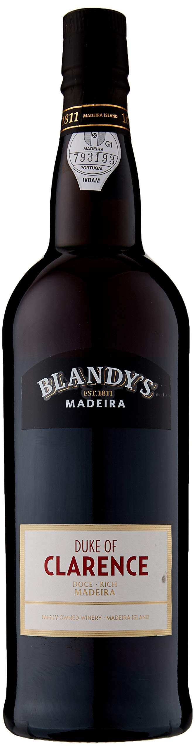 Blandy's Duke Of Clarence Rich Madeira 75cl