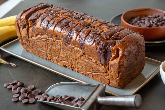 Cakesmiths Vegan Banana & Chocolate Loaf Cake 14 portions