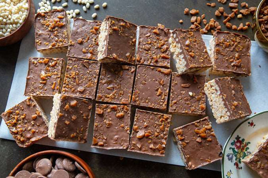 Cakesmiths Toffee Crispy Traybake 1 x 18 Portions