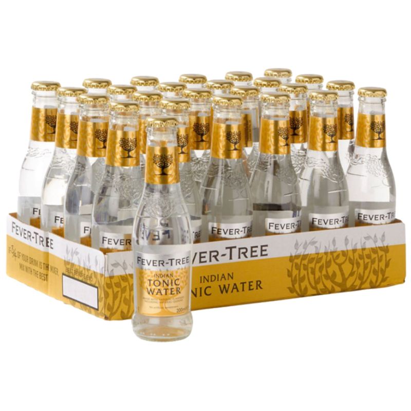 Fever Tree Premium Indian Tonic Water 24 x 200ml(Gold)