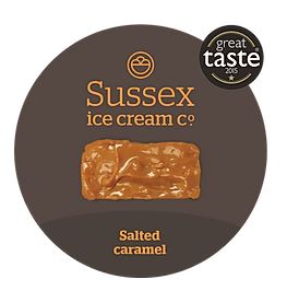 Sussex Ice Cream Salted Caramel Ice Cream 4.75ltr