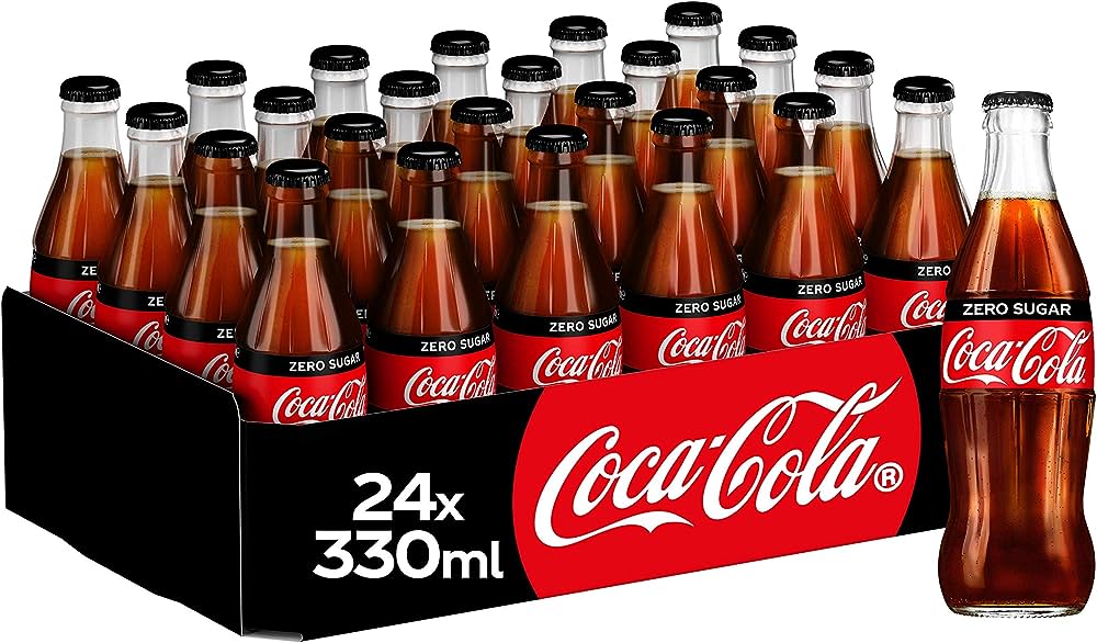 Icon Coke Zero (Glass bottle) 24 x 330ml - TO ORDER ONLY