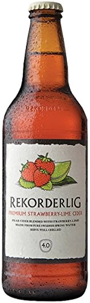 Rekorderlig Strawberry & Lime Cider 8 x 500ml