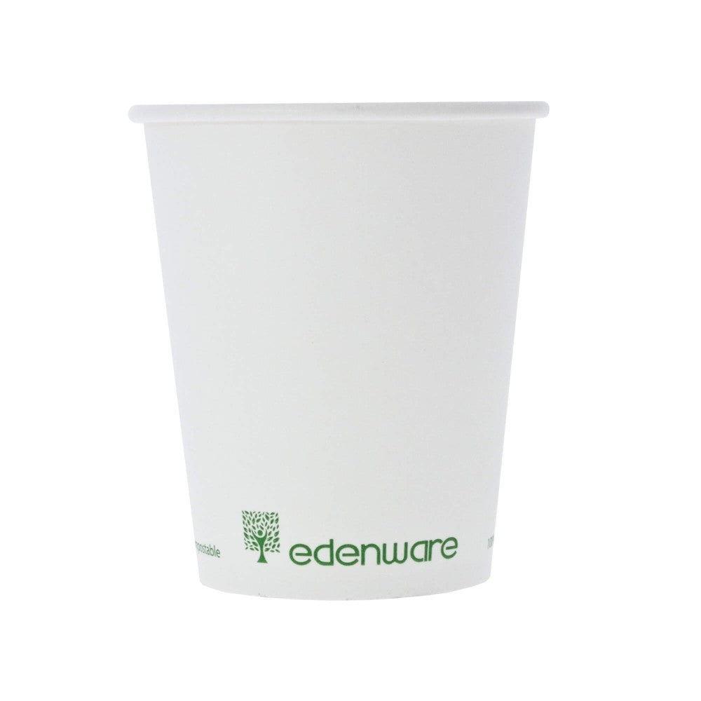 Edenware Single Wall White Espresso Cups 1000 x 4oz