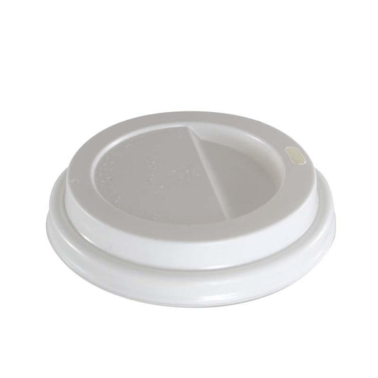 Go Pak White Espresso Cup Lids 1000 x 4oz