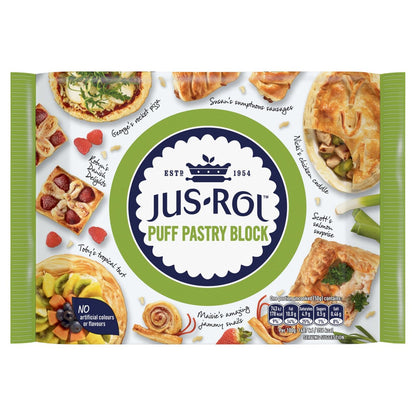 Frozen Jus-Rol Puff Pastry Block 4 x 1.5kg