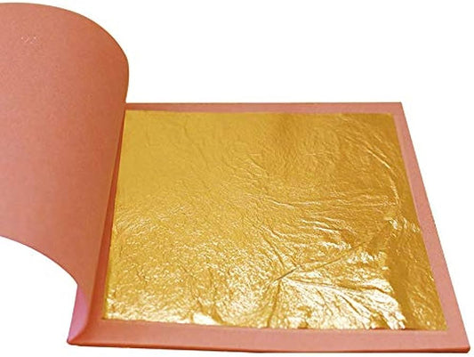Gold Leaf Edible Sheets 25 x 8cm x 8cm - TO ORDER ONLY