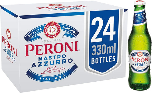 Peroni Nastro Azzuro 24 x 330ml - TO ORDER ONLY