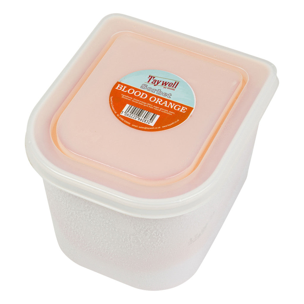 Taywell Blood Orange Sorbet 2.5ltr - TO ORDER ONLY