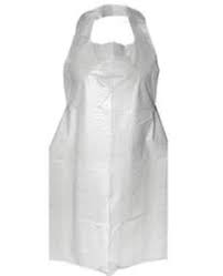 Disposable Polythene White Aprons 200 x Each