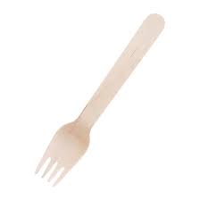 Disposable Wooden Forks 1 x 100