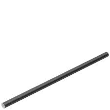 Black Paper COCKTAIL Straws 5mm x 250