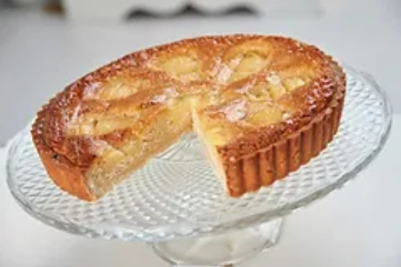 Fresh Eric's Frozen Pear & Almond Frangipane Tart  1 x 12 Portions