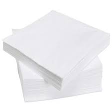 Bulky Soft White 2ply Napkins 2000 x 33cm x 33cm / 4 fold