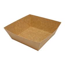 Kraft 4Inch Burger Tray 1 x 500 - TO ORDER ONLY